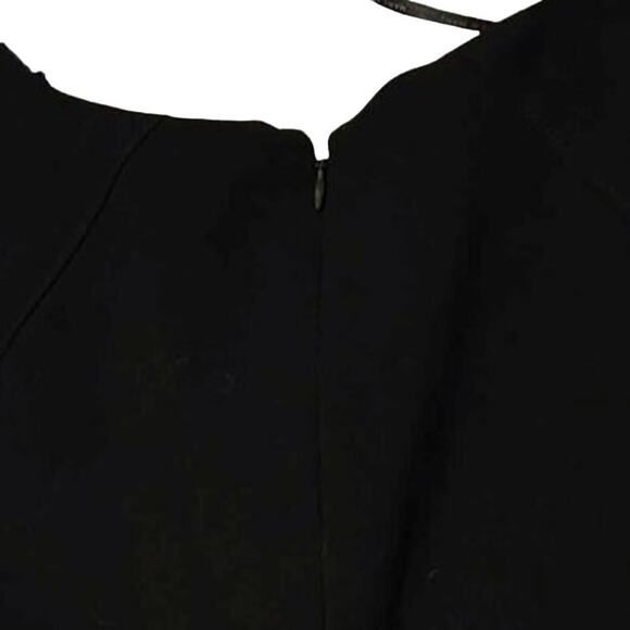 Marc NY Dress Womens Size 6 Black Sleeveless LIned Zip Close Pencil Straight - Picture 5 of 8